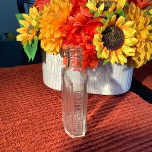 Pertussin bottle 5 inches